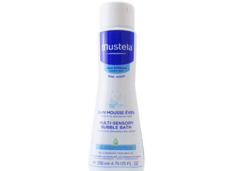 Mustela Multi Sensory Bubble Bath 200ml 6.76oz For Discount