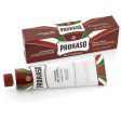 Proraso Red Shaving Cream Tube with Sandalwood Oil 150ml 5oz Online now