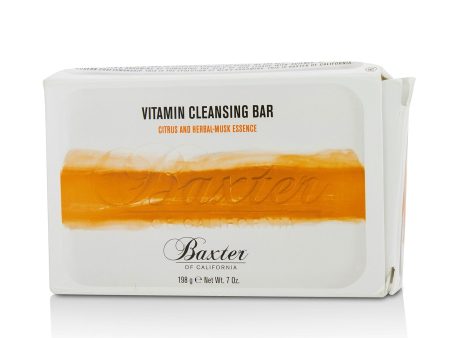 Baxter Of California Vitamin Cleansing Bar (Citrus And Herbal-Musk Essence) (Box Slightly Damaged)  198g 7oz on Sale