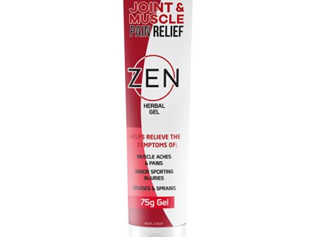 ZEN THERAPEUTICS Zen Therapeutics Herbal Gel (Joint & Muscle Pain Relief) 75g Online now