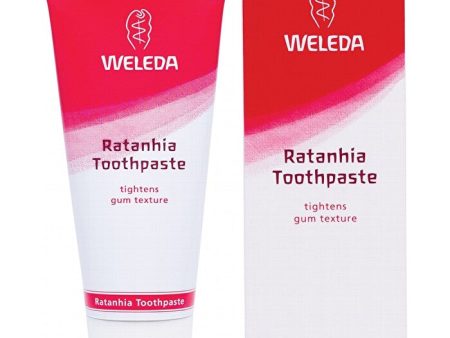 Weleda Toothpaste Ratanhia 75ml Online Hot Sale