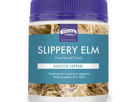 Wonder Foods Slippery Elm 150g Online Hot Sale