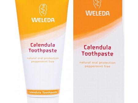 Weleda Toothpaste Calendula (peppermint free) 75ml Online