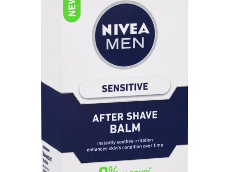 Nivea Men Sensitive Post Shave Balm For Sensitive Skin 100ml 3.4oz Sale