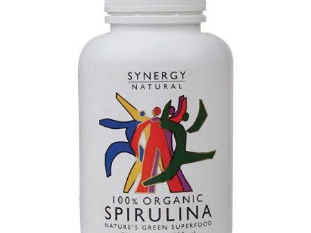 Synergy Natural Organic Spirulina 500mg 200t Hot on Sale