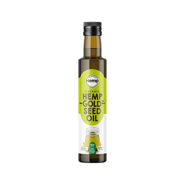 Essential Hemp Organic Hemp Seed Oil Gold 500ml Fashion