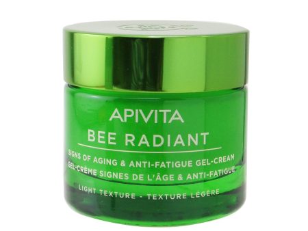 Apivita Bee Radiant Signs Of Aging & Anti-Fatigue Gel-Cream - Light Texture  50ml 1.69oz Hot on Sale