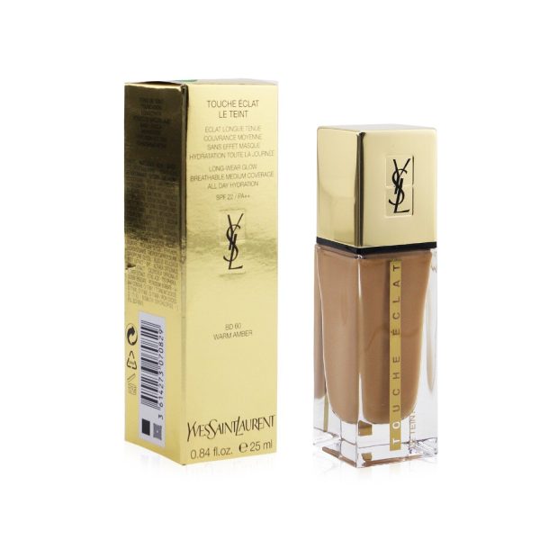 Yves Saint Laurent Touche Eclat Le Teint Long Wear Glow Foundation SPF22 - # B40 Sand  25ml 0.84oz Discount