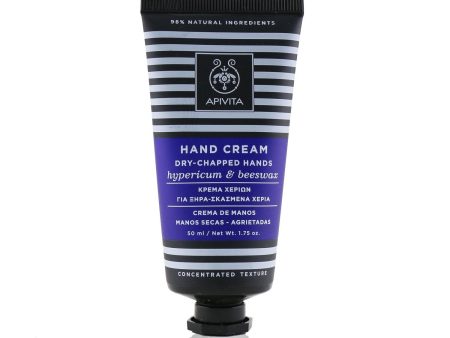 Apivita Dry-Chapped Hands Hand Cream with Hypericum & Beeswax - Concentrated Texture  50ml 1.75oz Cheap