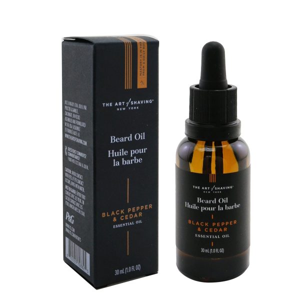 The Art Of Shaving Beard Oil - Black Pepper & Cedar Premium Beard Oil  30ml 1oz For Discount