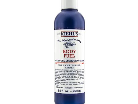 Kiehl s Body Fuel All-In-One Energizing Wash Hair & Body Cleanser for Men  250ml 8.4oz Fashion