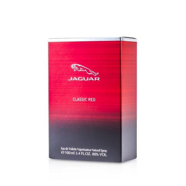 Jaguar Classic Red Eau De Toilette Spray  100ml 3.4oz Online Sale