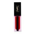 Yves Saint Laurent Rouge Pur Couture Vernis À Lèvres Water Stain - # 612 Rouge Déluge  5.9ml 0.20oz Cheap