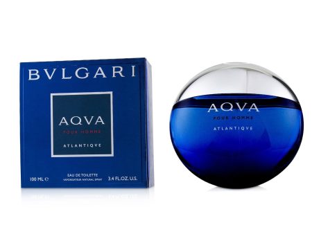 Bvlgari Aqva Pour Homme Atlantiqve Eau De Toilette Spray  100ml 3.4oz For Cheap