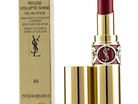 Yves Saint Laurent Rouge Volupte Shine - # 84 Rouge Cassandre  3.2g 0.11oz Online Hot Sale