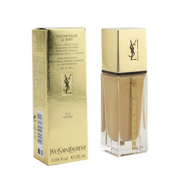 Yves Saint Laurent Touche Eclat Le Teint Long Wear Glow Foundation SPF22 - # B30 Almond  25ml 0.84oz Online