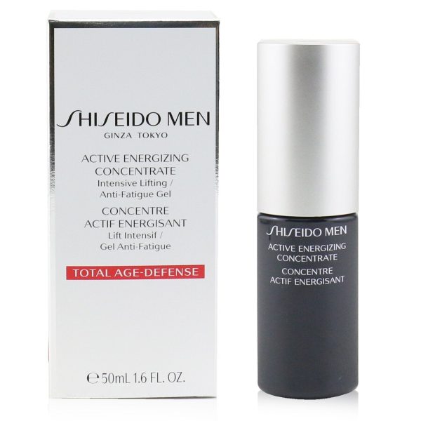 Shiseido Men Active Energizing Concentrate  50ml 1.6oz Hot on Sale