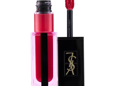 Yves Saint Laurent Rouge Pur Couture Vernis À Lèvres Water Stain - # 608 Flot De Fuchsia  5.9ml 0.20oz Online