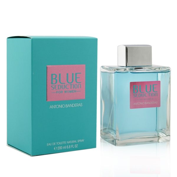 Antonio Banderas Blue Seduction Eau De Toilette Spray  100ml 3.4oz For Cheap