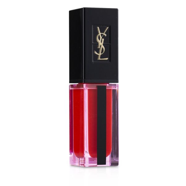 Yves Saint Laurent Rouge Pur Couture Vernis À Lèvres Water Stain - # 602 Vague De Rouge  5.9ml 0.20oz Online Sale