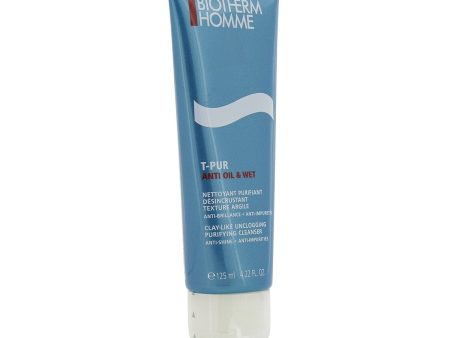 Biotherm Homme T-Pur Clay-Like Unclogging Purifying Cleanser  125ml 4.22oz on Sale