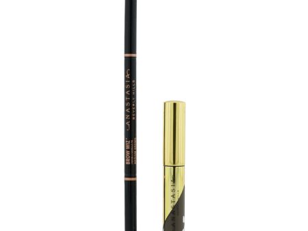 Anastasia Beverly Hills Perfect Your Brows Kit (Brow Wiz + Mini Dipbrow Gel) - # Medium Brown  2pcs Online