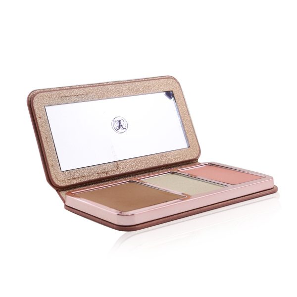 Anastasia Beverly Hills Face Palette (1x Bronzer, 1x Highlighter, 1x Blush) - # Italian Summer (Fair-Light) (Box Slightly Damaged)  17.6g 0.62oz Supply