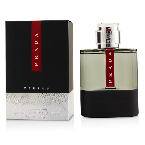 Prada Luna Rossa Carbon Eau De Toilette Spray  100ml 3.4oz Fashion