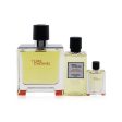 Hermes Terre D Hermes Coffret: Pure Parfum Spray 75ml 2.53oz + Hair & Body Shower Gel 40ml 1.35oz + Pure Parfum Spray 5ml 0.17oz  3pcs Online Sale