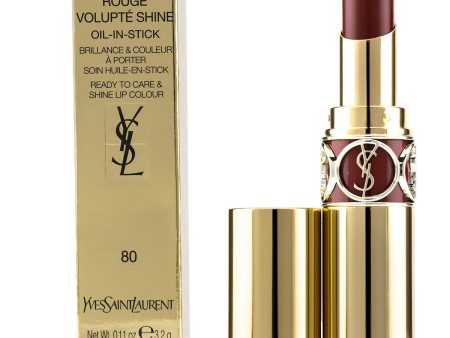 Yves Saint Laurent Rouge Volupte Shine - # 80 Chili Tunique  3.2g 0.11oz For Discount