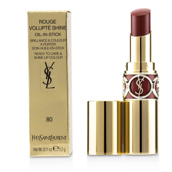 Yves Saint Laurent Rouge Volupte Shine - # 80 Chili Tunique  3.2g 0.11oz For Discount