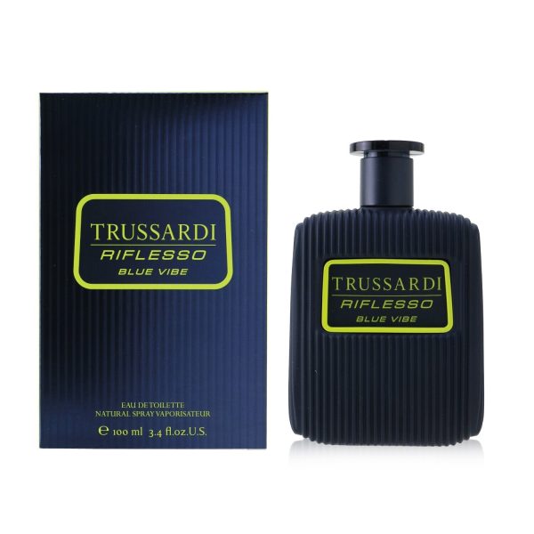 Trussardi Riflesso Blue Vibe Eau De Toilette Spray  100ml 3.4oz Online now