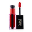 Yves Saint Laurent Rouge Pur Couture Vernis À Lèvres Water Stain - # 612 Rouge Déluge  5.9ml 0.20oz Cheap