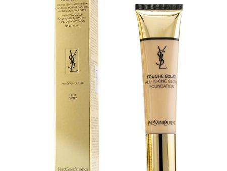 Yves Saint Laurent Touche Eclat All In One Glow Foundation SPF 23 - # B20 Ivory  30ml 1oz Hot on Sale