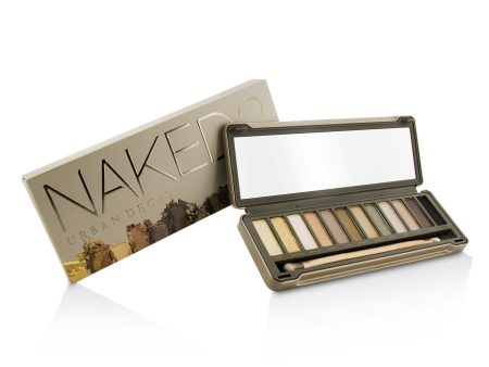 Urban Decay Naked 2 Eyeshadow Palette: 12x Eyeshadow, 1x Doubled Ended Shadow Blending Brush Online now