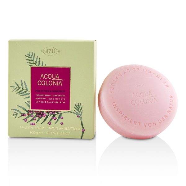 4711 Acqua Colonia Pink Pepper & Grapefruit Aroma Soap  100g 3.5oz For Discount