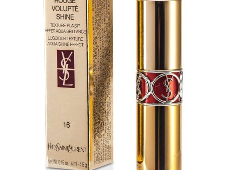 Yves Saint Laurent Rouge Volupte Shine - # 16 Orange Impertinent  Oragne Majorelle  3.2g 0.11oz Fashion