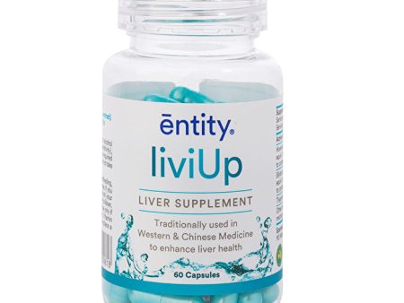 Entity Health LiviUp (Liver Supplement) 60c For Sale