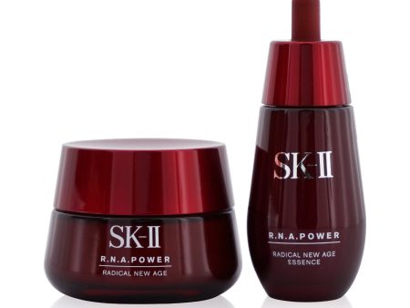 SK II Anti-Aging Series 2-Pieces Set: R.N.A. Power Essence 50ml + R.N.A. Power Moisturizing Cream 80g  2pcs Discount