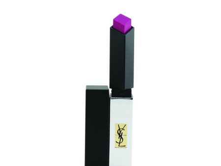 Yves Saint Laurent Rouge Pur Couture The Slim Sheer Matte Lipstick - # 104 Fuchsia Intime  2g 0.07oz For Sale