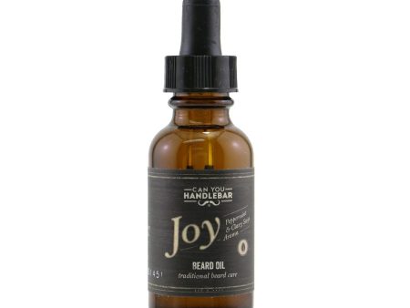 Can You Handlebar Beard Oil - Joy (Peppermint & Clary Sage Aroma) (Exp. Date: 11 2021)  30ml 1oz Sale