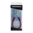 Tweezerman Grip & Snip Spiral Spring Cuticle Nipper - # Lollypop Berry For Discount