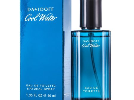 Davidoff Cool Water Eau De Toilette Natural Spray  40ml 1.3oz For Discount